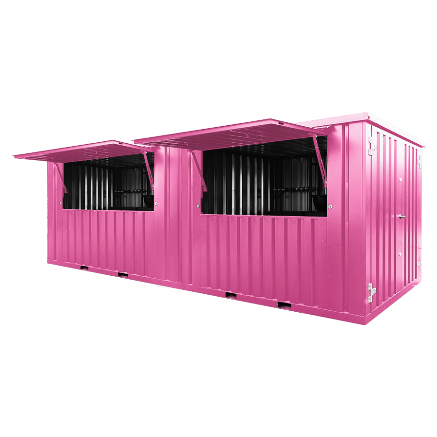 20 Foot Container Pink Ral 3014